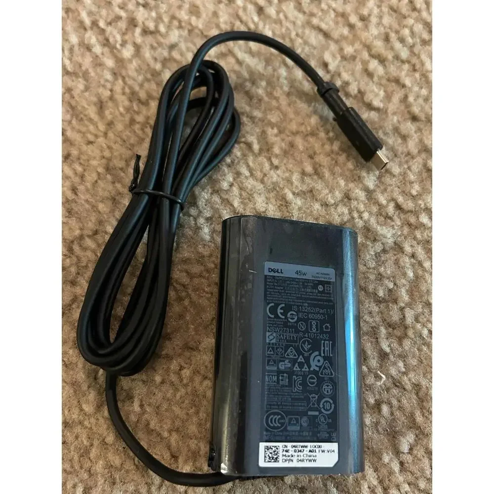 Adapter 45w la45nm150 5v/20v wall charger dell